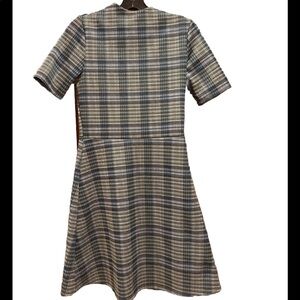 The Vanity Room Black Plaid Dress size Small